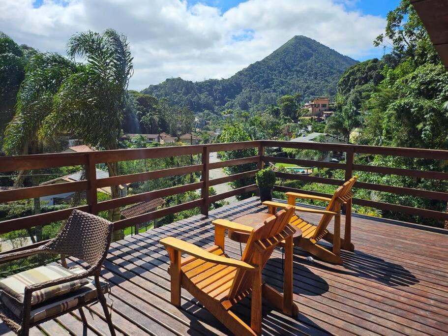 Casa Da Colina Comary Em Condominio Com Piscina E Sauna Teresopolis Exterior photo